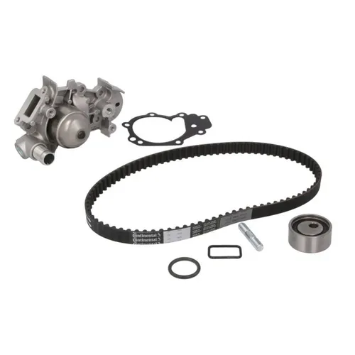 Zahnriemensatz mit Wasserpumpe CONTITECH CT915WP2 - Zahnriemen-Kit mit Wasserpumpe von CONTITECH, bietet hohe Qualität und Langlebigkeit für optimale Motorleistung.
