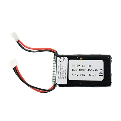 efaso Akku 7,4V 450 mAh Li-Po passend für Cheerson CX-32W, CX-32S