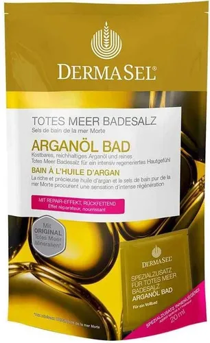 DERMASEL Totes Meer Badesalz+Arganöl 1 P