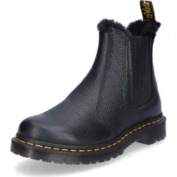 Dr. Martens Damenstiefel 2976 Leonore II Chelsea Boot - Wanderschuhe in Schwarz, aus hochwertigem Milled Nappa-Leder, mit bequemem Chelsea-Design für einfachen Einstieg und optimalen Tragekomfort.