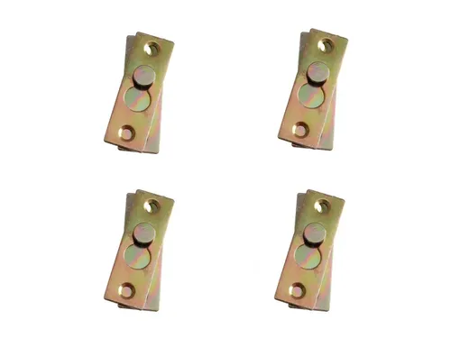 Universal Möbelverbinder Metallverbinder Bettverbinder Couchverbinder 60 4 Stück