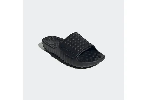 adidas Unisex Adissage 360REC Slides Flipflop, Core Black - Dusch- & Badeschuhe für Herren, mit regulärer Passform und bequemer Synthetik-Oberfläche für optimalen Tragekomfort.
