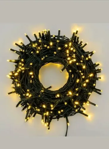 Kette 300 Mini LED Multi FLASH Durchmesser 18m in gold von lotti