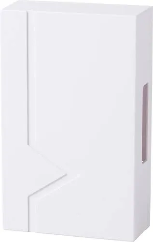 Heidemann 70012 Gong 230V - Zweiklang-Gong Tebas - Türglocken Glockenspiele, direkt an 230 V anschließbar mit integriertem 8 V Klingeltransformator, kompatibel mit unbeleuchteten und beleuchteten Klingeltastern.