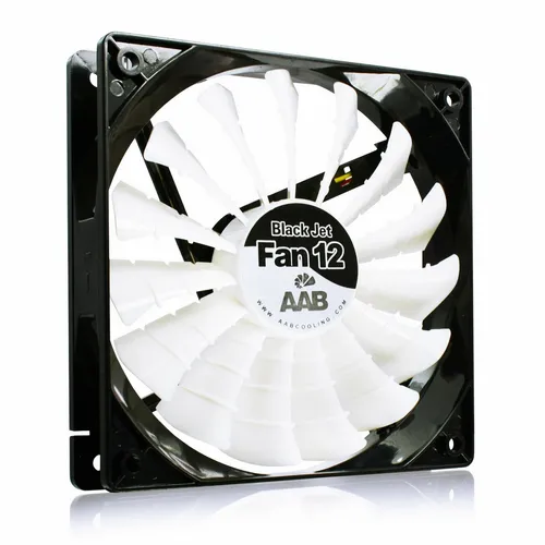 AABCOOLING BLACK JET FAN 12 GEHÄUSE LÜFTER 120mm 3-PIN, LEISE, KRAFTVOLL 100 CFM