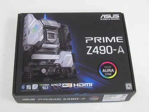 Produktbild ASUS PRIME Z490-A ATX Mainboard, Sockel LGA1200, DDR4 (90MB1390-M0EAY0)