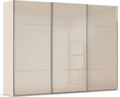 Schwebetürenschrank RAUCH CONTIDO, beige mit Glas, 301cm in beige von Rauch
