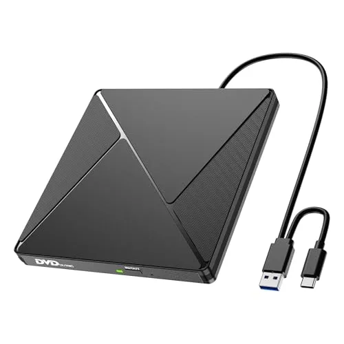 Externes CD DVD Laufwerk USB 3.0 & USB-C