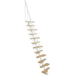 Minka Mittelholmtreppe Vienna Buche Weiß in weiß von Minka