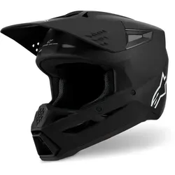 Alpinestars S-M3 Motocrosshelm schwarz L (59/60) - Motorradhelm für Enduro mit ECE 22.06 Zertifizierung, bietet optimalen Schutz und Komfort beim Fahren.
