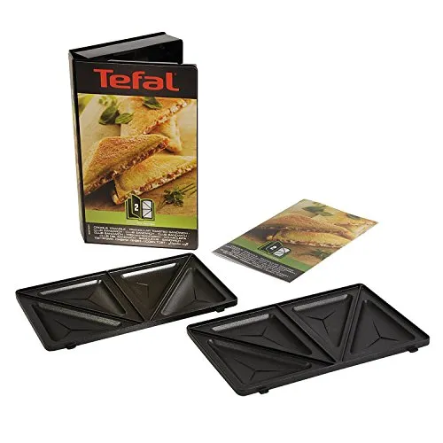 Tefal XA800212 Sandwich-Platte Set Nr 2 mit Rezeptbuch