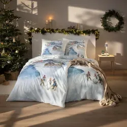 Estella Bettwäsche Impulse, Mehrfarbig, 155x200 cm in silber von ESTELLA