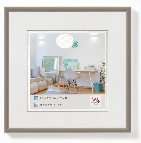 Bilderrahmen Grau von Walther