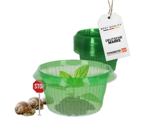 Topanbieter999 Schneckenzaun 12er Set Schneckenschutzringe, 12-St.