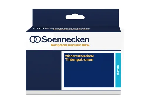 Soennecken Tintenpatrone 84304 wie Brother LC1100 schwarz/c/m/y 4 Stück Nachfülltinte (x)