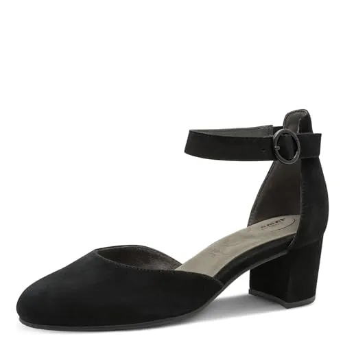 Tamaris COMFORT Lederpumps Sandale in schwarz von Tamaris