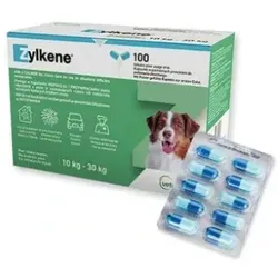 VETOQUINOL Zylkene 225mg - Beruhigungstabletten für Hunde - Tiergesundheit: Unterstützt Hunde in stressigen Situationen wie Reisen oder Familienzuwachs, fördert Entspannung und Wohlbefinden.