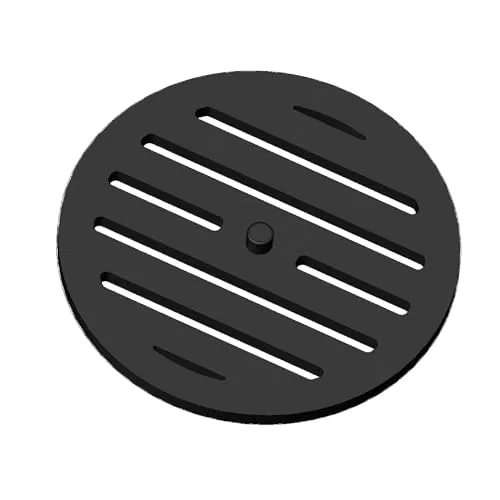 Kaminrost - Passend für Wamsler Kaminöfen inkl. Modellübersicht - Ascherost Kamin aus massivem Stahl - feuerfest & hitzebeständig - Kaminrost Feuerrost Kaminofen Rost [Ø 182x8 mm]