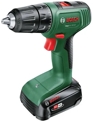 Bosch Home and Garden 06039D8006 Akku-Bohrschrauber 18V - 1.5Ah Li-Ion, vielseitig mit 20 Drehmomentstufen und LED-Licht für präzises Arbeiten