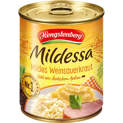 Hengstenberg Mildessa Mildes Weinsauerkraut, 285 g