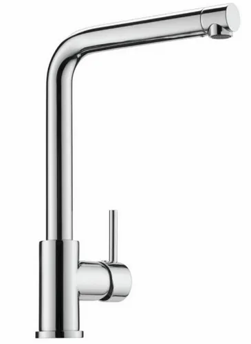 Naber Einhebelmischer Linea Arco 1 chrom - Armaturen mit schwenkbarem Auslauf, elegante Küchenarmatur in hochwertiger Chrom-Ausführung für maximalen Bewegungsspielraum und einfache Handhabung.