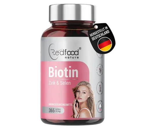 Redfood Biotin, Zink und Selen for Women Kapseln, 1 er 365,00 St.