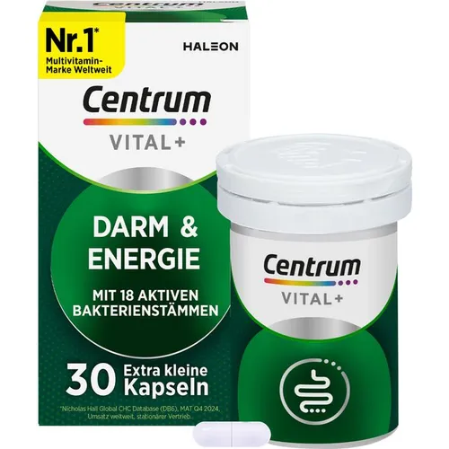 CENTRUM Vital+ Darm & Energie Kapseln 30 St.