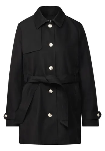 STREET ONE Steppmantel Trenchcoat 40 in schwarz von Street One