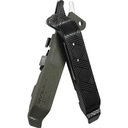 Topeak Power Lever Reifenheber – 15,3cm Schwarz - Fahrradwerkzeuge mit Multifunktionsdesign: Reifenheber, Zange für Kettenschlösser und Kettenreparatur-Tool in einem kompakten Mini-Tool.