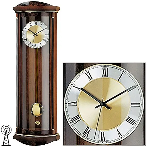 AMS Funk-Pendelwanduhr F5080/1 von AMS