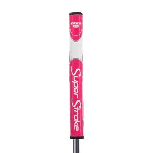 Super Stroke Zenergy Tour 2.0 Pink/Weiß Golf-Putter-Griff von Super Stroke