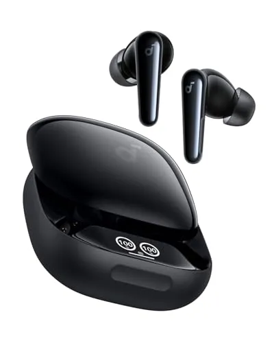 soundcore Liberty 4 Pro von Anker – Kabellose Noise Cancelling Kopfhörer - Kopfhörer mit 7 Sensoren für überragendes Noise Cancelling in Echtzeit, 2x schnelleres Laden für 10 Std. Musikgenuss und Hi-Fi-Sound auf Studio-Niveau.