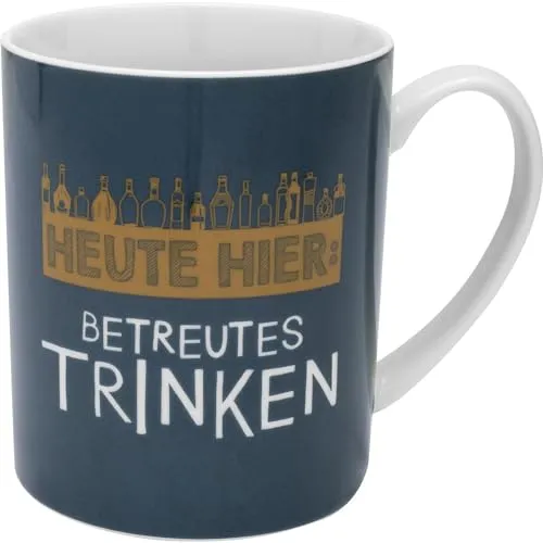 XL-Tasse Motiv Betreut
