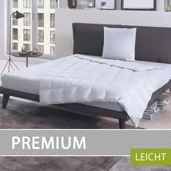 BETTWARENSHOP Daunenbettdecke Premium - 90% Daunen, 10% Federn - Bettdecken aus feinstem Daunenbatist, ideal für Allergiker dank Nomite Ausrüstung. Hochwertige Füllung für besten Schlafkomfort.