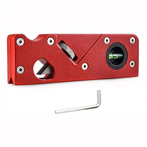 ANCLLO Fasenhobel für Holz, Kantenabflachwerkzeug, Handhobel für Schnelles Kantenschneiden und Anfasen, Holzbearbeitung