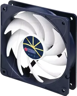 TITAN TFD-12025P - Titan 12V PWM Lüfter, Z-Lager, 120 mm
