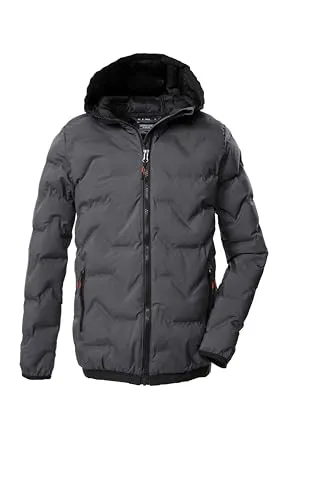 KILLTEC Kinder Funktionsjacke KOW 229 BYS QLTD JCKT - Funktionsjacke für Kinder, winddicht und wasserabweisend mit 10.000 mm Wassersäule, ideal für kalte Wintertage. Nachhaltig produziert und PFAs-frei imprägniert.