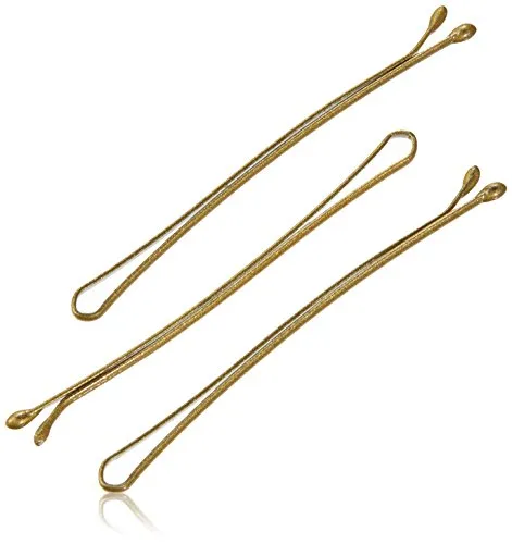 Prym Baronesse Haarklemmen 4 cm, dunkelblond, 12 Stück