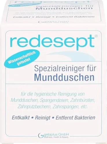 REDESEPT Spezialreiniger für Mundduschen Pulver 150 g von sz saubere-zaehne