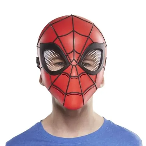 Hasbro Marvel Classic Spiderman Maske, detailgetreues Spielzeug mit verstellbarem Riemenn und bequem für Kinder ab 5 Jahren