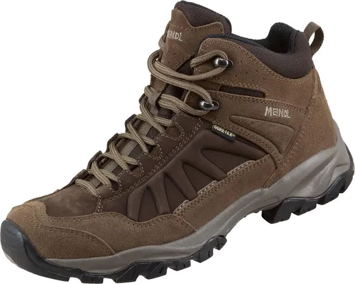 MEINDL NEBRASKA LADY MID XCR - Dunkelbraun, Größe 40 - Wanderschuhe für Damen, wasserdicht dank GORE-TEX und extrem bequem für leichte Wanderungen und Alltag. Mit griffigem Gummiprofil und weichem Fußbett für optimalen Komfort.