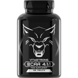 BCAA 4:1:1 Tabletten - 5000mg Aminosäuren mit Vitamin B6 - Nahrungsergänzungsmittel: 150 Tabletten mit essentiellen Aminosäuren für optimale Muskelregeneration und Energie, ideal für Sportler.