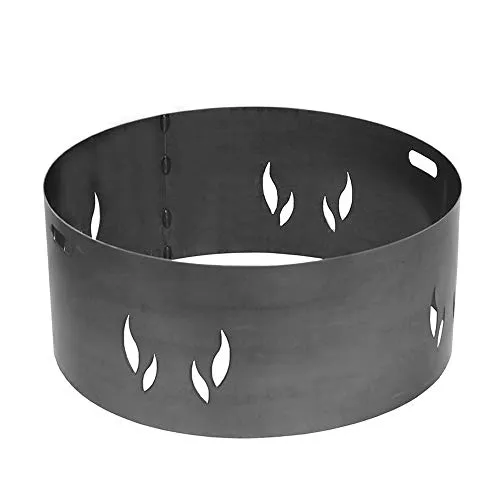 GARDENER 805 Feuerschalen Aufsatz – Flammendesign mit Windschutz