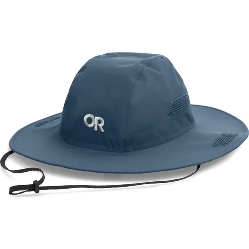 Outdoor Research Seattle Rain Hat XL – Cenote - Wasserdichter Hut aus 100% recyceltem Nylon mit UPF 50+ Schutz. Ideal für Outdoor-Aktivitäten bei jedem Wetter, atmungsaktiv und packbar für unterwegs.