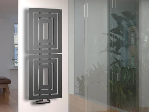 Szagato Badheizkörper Design Insight 2 - 162x60cm, 1224 Watt, anthrazit moonstone - Heizkörper in hochwertigem Design, 1224 Watt Leistung, fingerabdruckunempfindliche Oberfläche und 5 Jahre Garantie. Ideal für stilvolle Badezimmer und effiziente Heizlösungen.