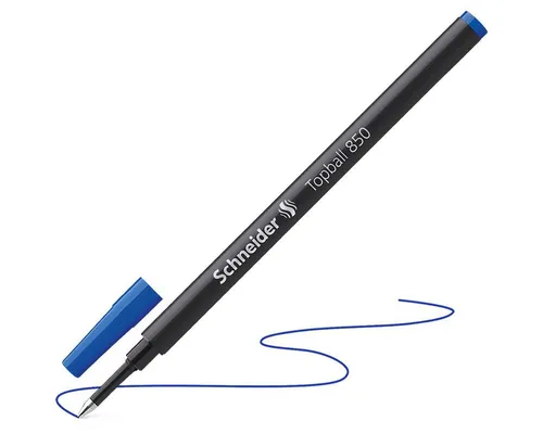 Schneider Tintenroller Topball 850, Mine mit Edelstahl-Konusspitze, Strichstärke: 0,5 mm (M)