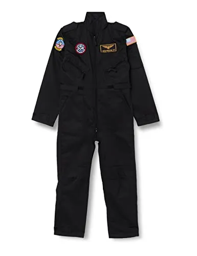 Mil-Tec Us M.Abzeichen Overalls Schwarz 906