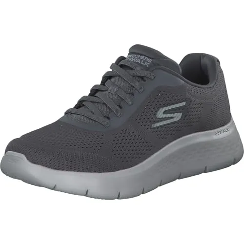 Skechers 216486 Grau EU45 - Herren-Sneaker aus hochwertigen Materialien, modisch und kombinierbar für Alltag und Freizeit, bietet angenehmen Tragekomfort.