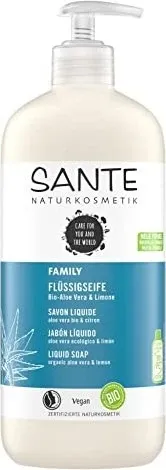 SANTE FAMILY Flüssigseife Bio-Aloe & Limone 500 ml