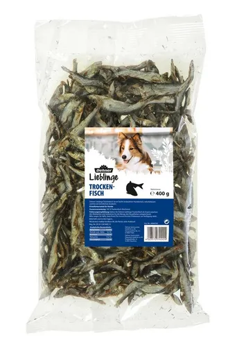 Dehner Hundesnack, 400 g Fisch, Snack für: Hunde, Kausnack aus Trockenfisch